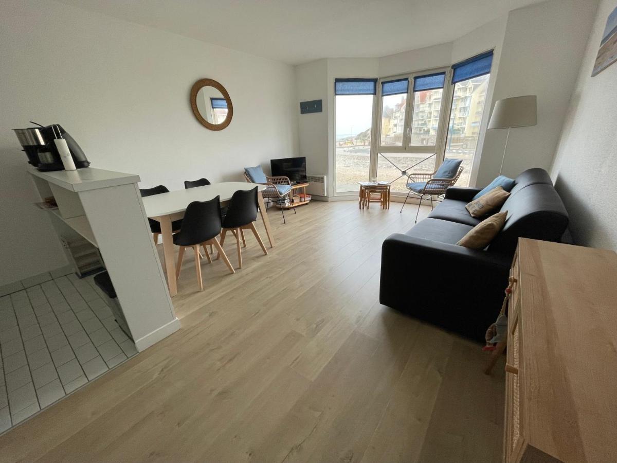 Appartement Wimereux "Les Pieds Dans L'Eau", Parking, Wifi Bagian luar foto